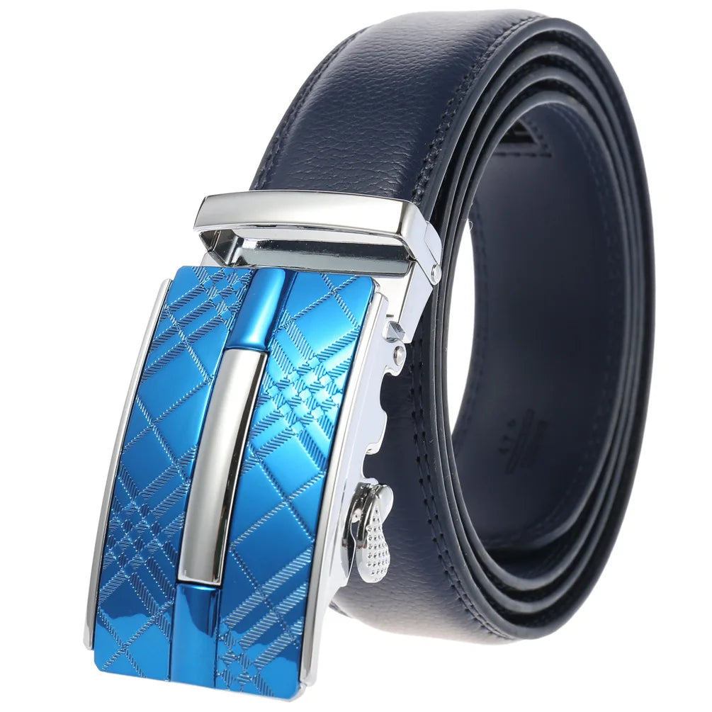 Herren Echtleder Automatik Gürtel – Luxus Designer Herrengürtel