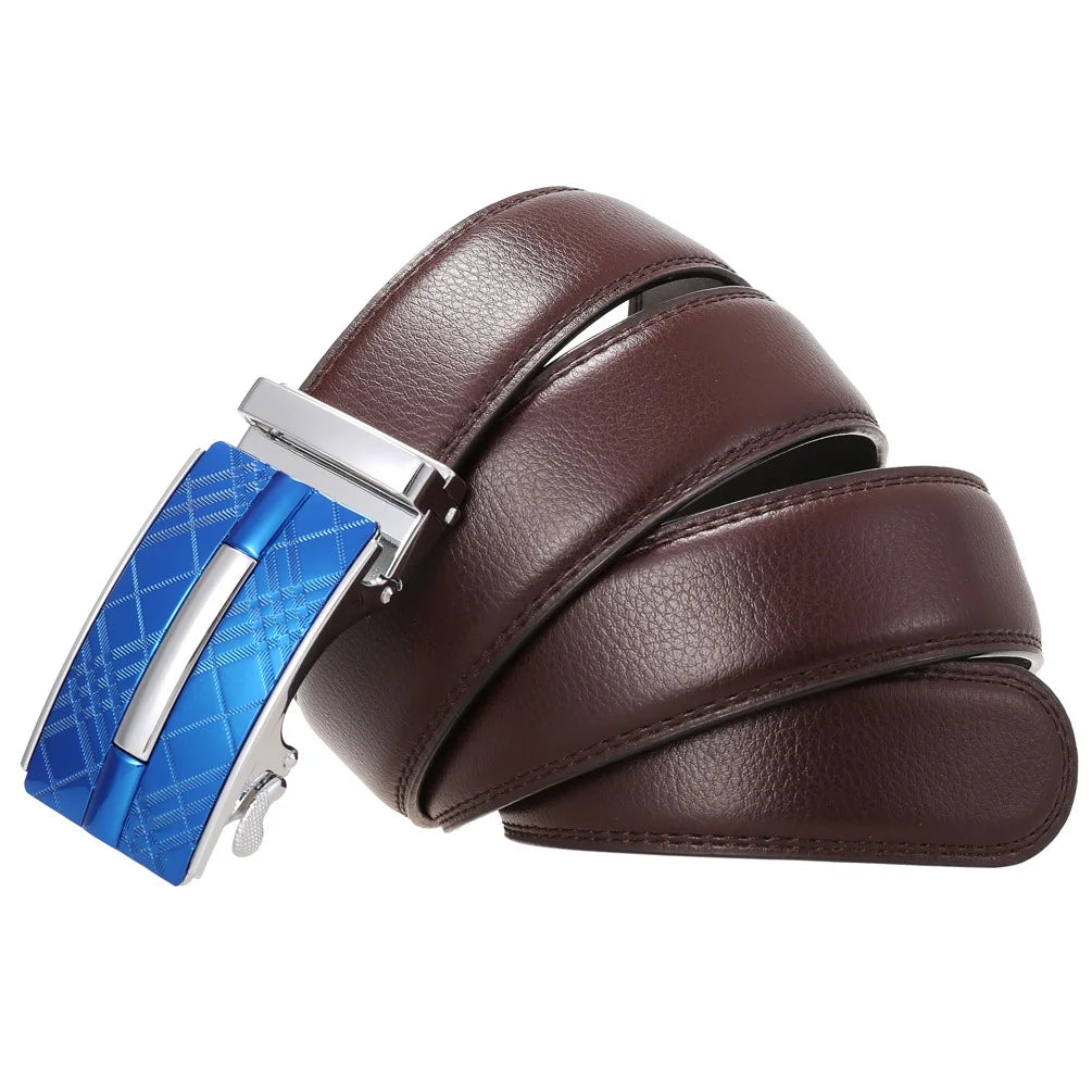 Herren Echtleder Automatik Gürtel – Luxus Designer Herrengürtel