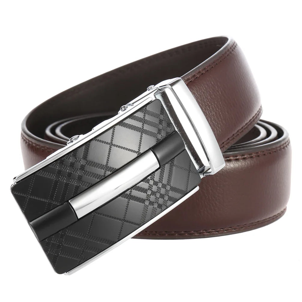 Herren Echtleder Automatik Gürtel – Luxus Designer Herrengürtel