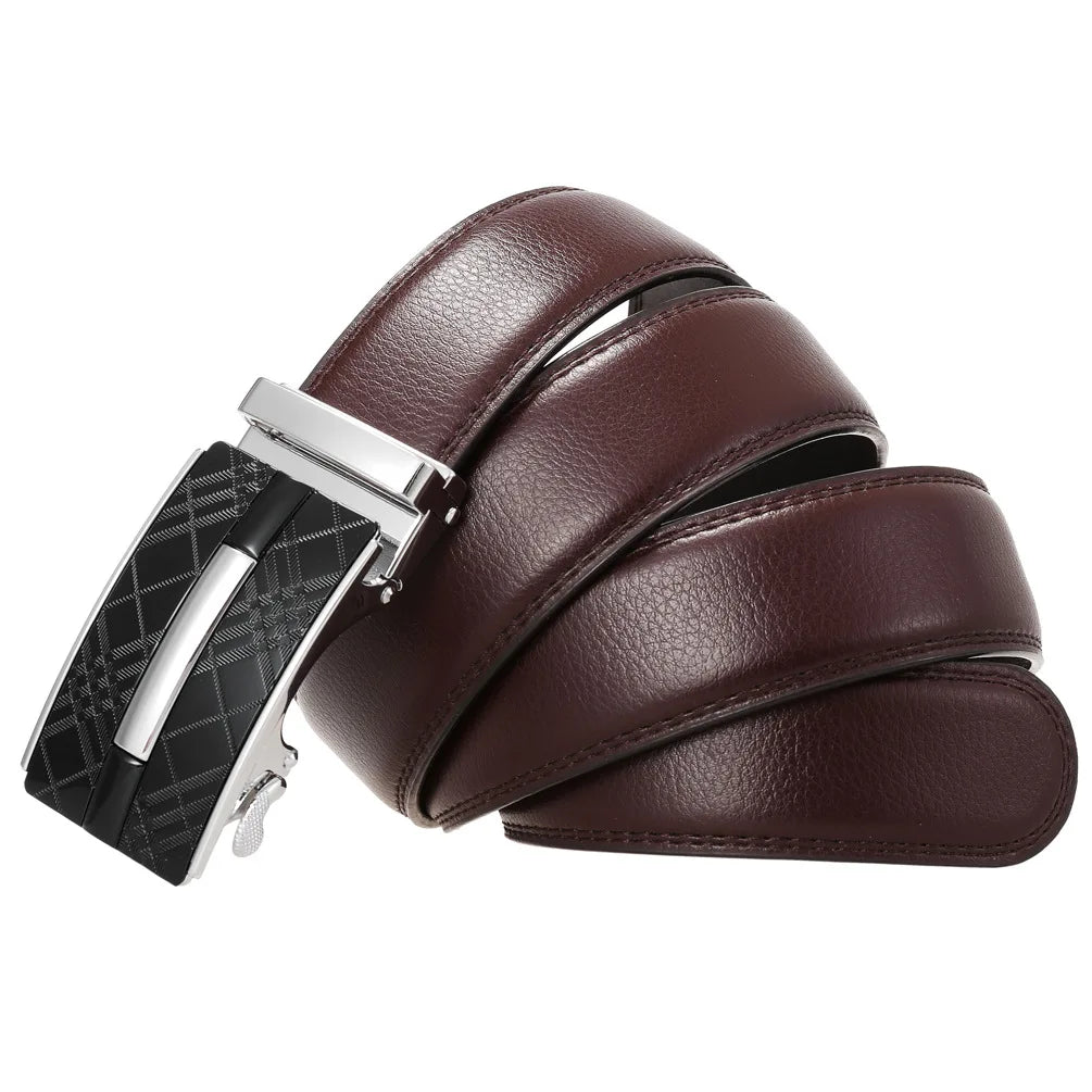 Herren Echtleder Automatik Gürtel – Luxus Designer Herrengürtel