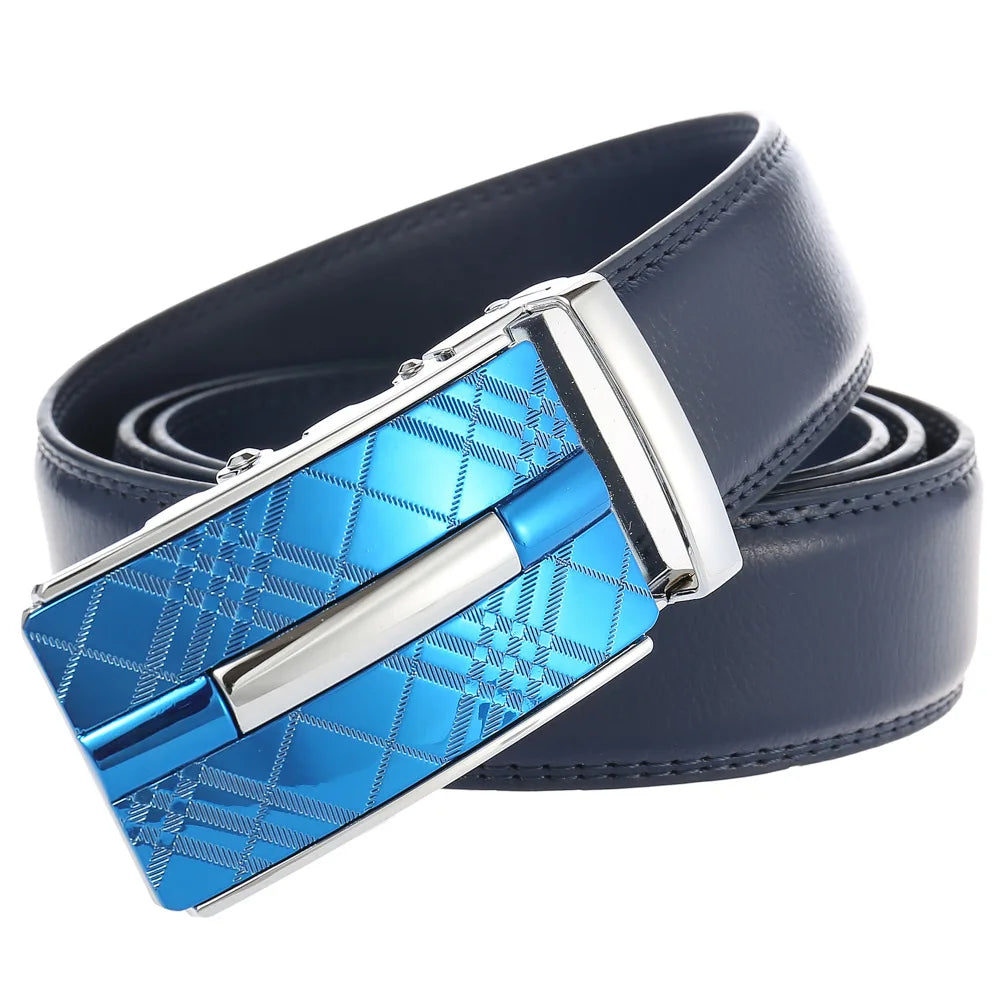 Herren Echtleder Automatik Gürtel – Luxus Designer Herrengürtel