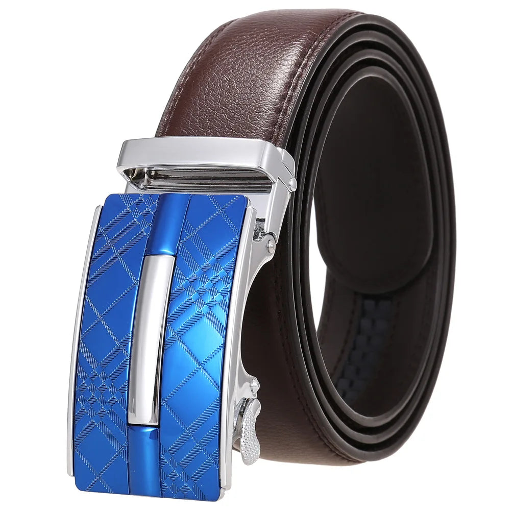 Herren Echtleder Automatik Gürtel – Luxus Designer Herrengürtel