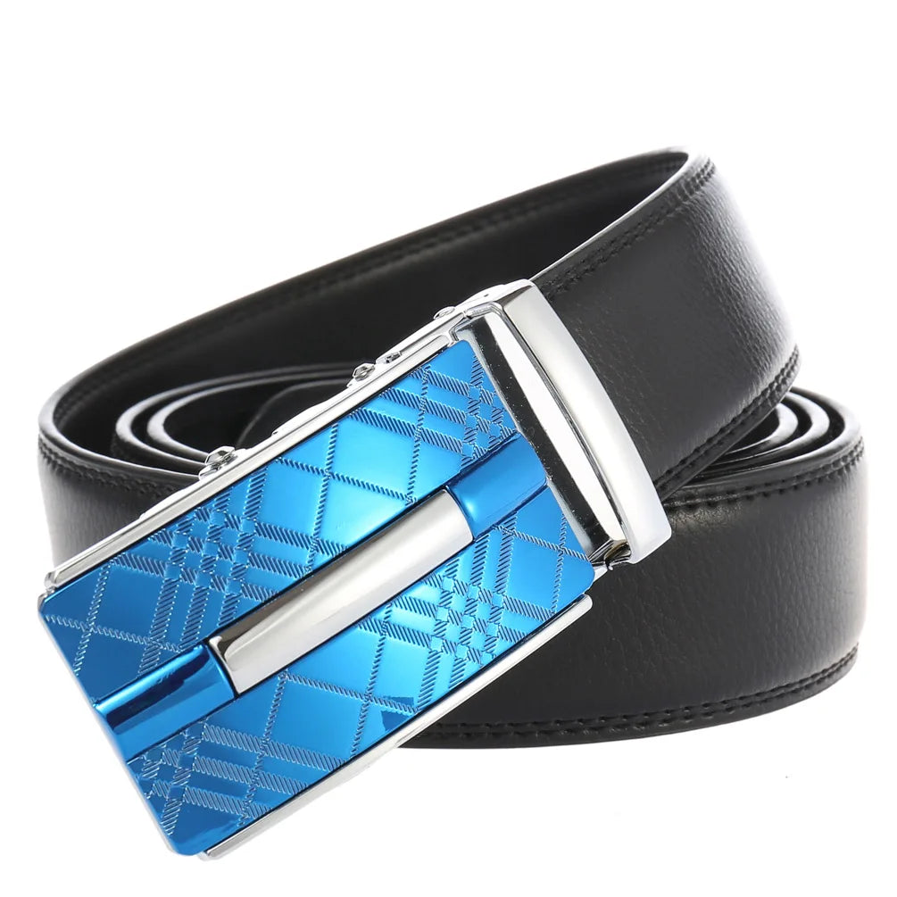 Herren Echtleder Automatik Gürtel – Luxus Designer Herrengürtel