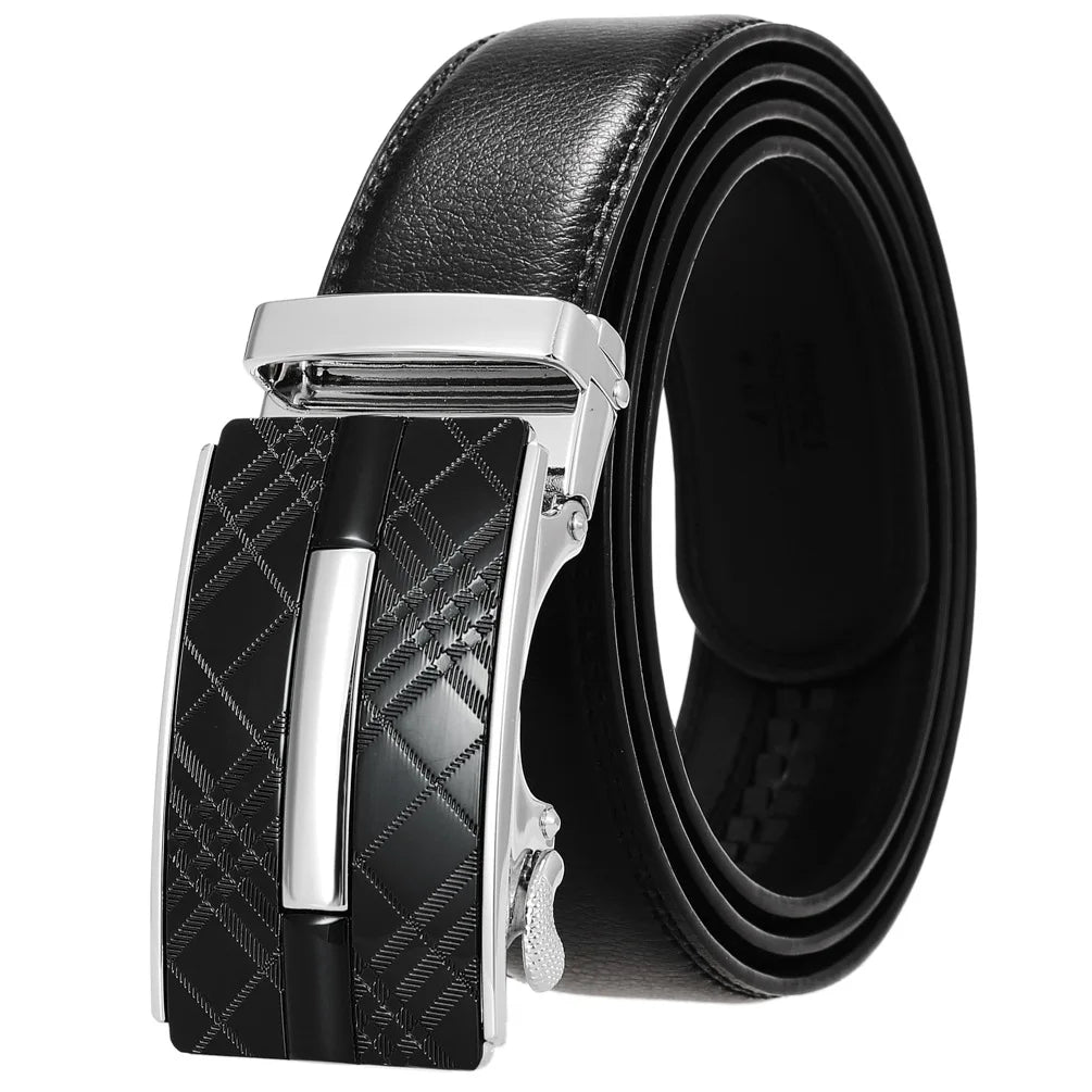 Herren Echtleder Automatik Gürtel – Luxus Designer Herrengürtel