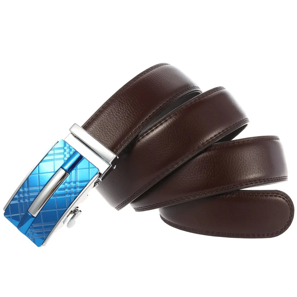 Herren Echtleder Automatik Gürtel – Luxus Designer Herrengürtel