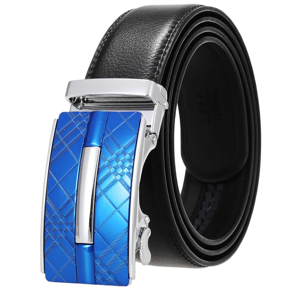 Herren Echtleder Automatik Gürtel – Luxus Designer Herrengürtel