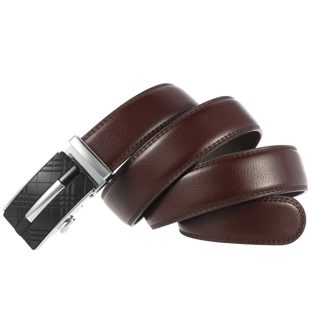 Herren Echtleder Automatik Gürtel – Luxus Designer Herrengürtel