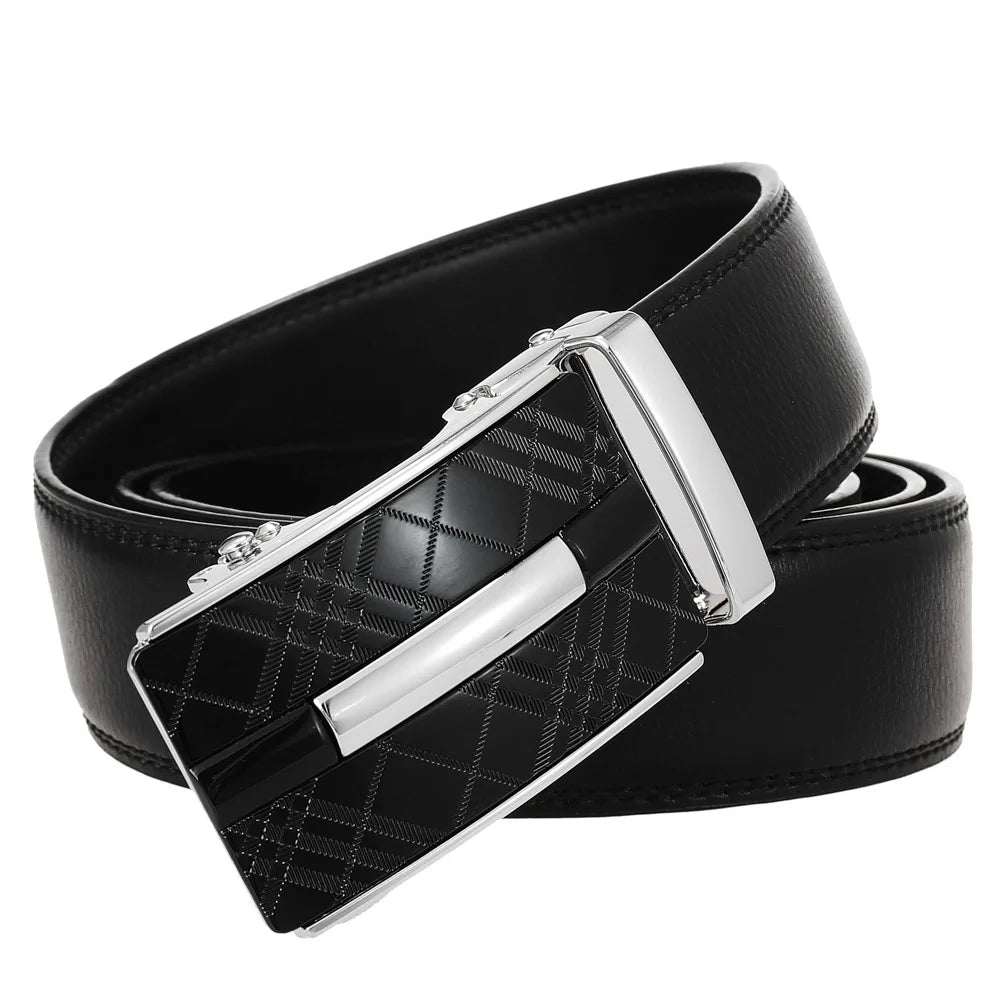 Herren Echtleder Automatik Gürtel – Luxus Designer Herrengürtel