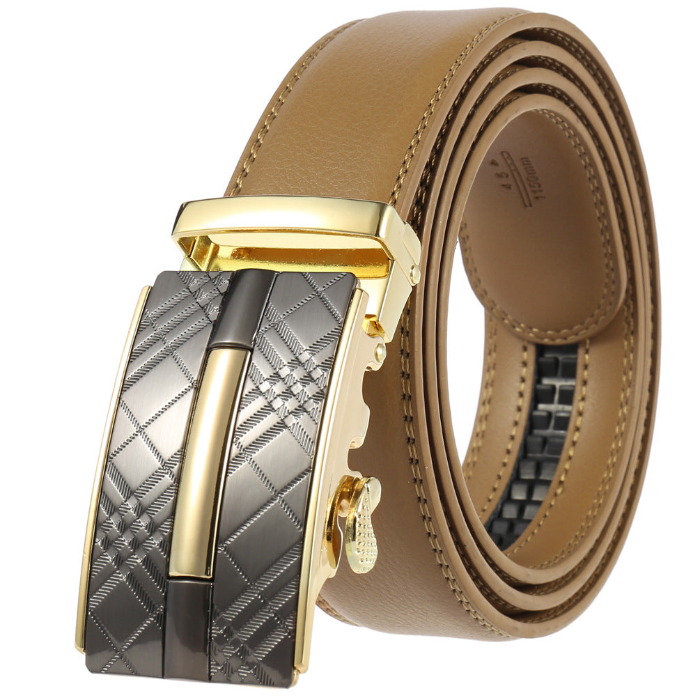 Herren Echtleder Automatik Gürtel – Luxus Designer Herrengürtel
