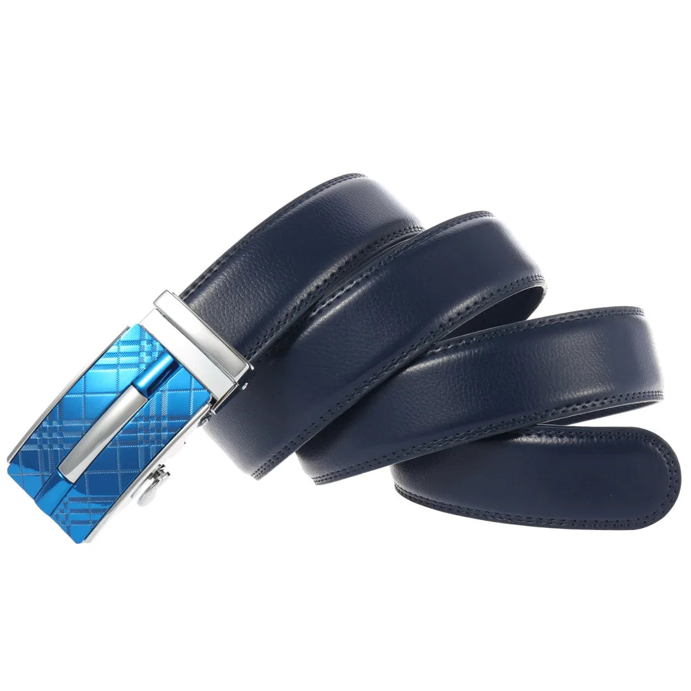 Herren Echtleder Automatik Gürtel – Luxus Designer Herrengürtel