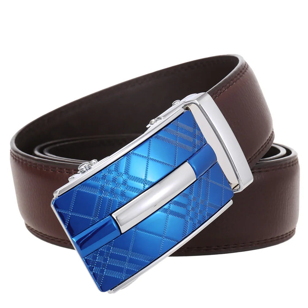 Herren Echtleder Automatik Gürtel – Luxus Designer Herrengürtel