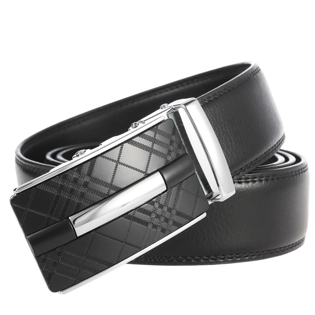 Herren Echtleder Automatik Gürtel – Luxus Designer Herrengürtel