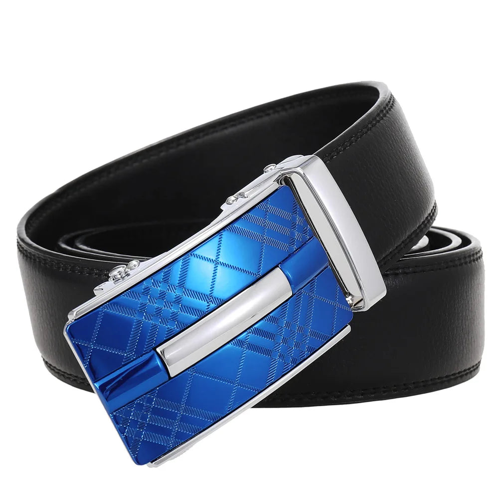 Herren Echtleder Automatik Gürtel – Luxus Designer Herrengürtel