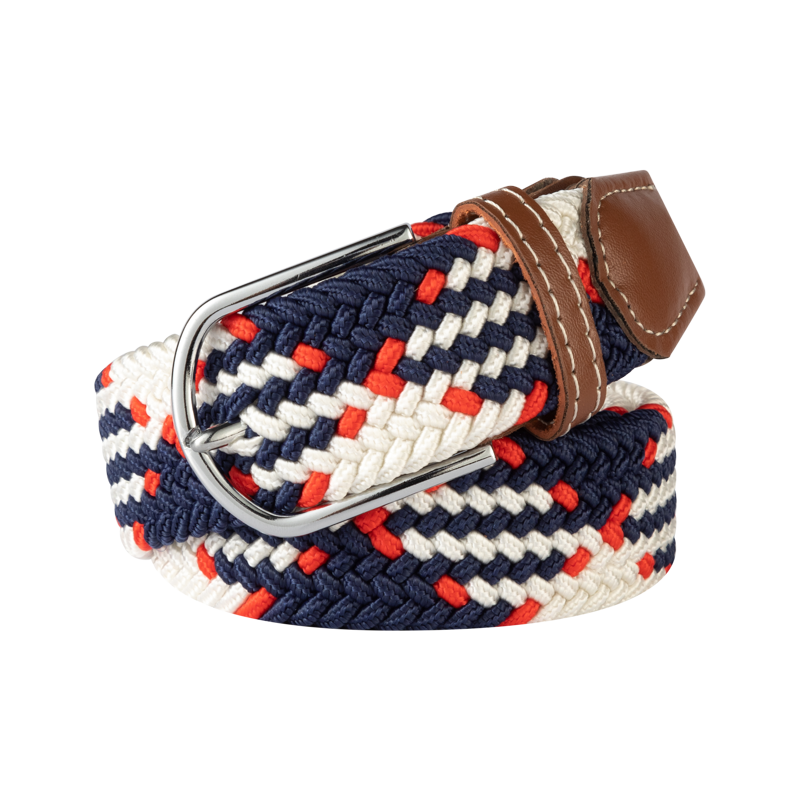 Damen Unisex Elastischer Flechtgürtel – Stretch Canvas Freizeitgürtel