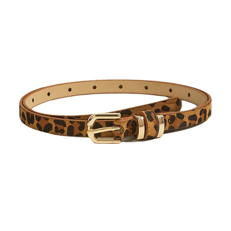 Damen Designer Schwarzer PU Leder Gürtel – Eleganter Fashion Gürtel für Kleider