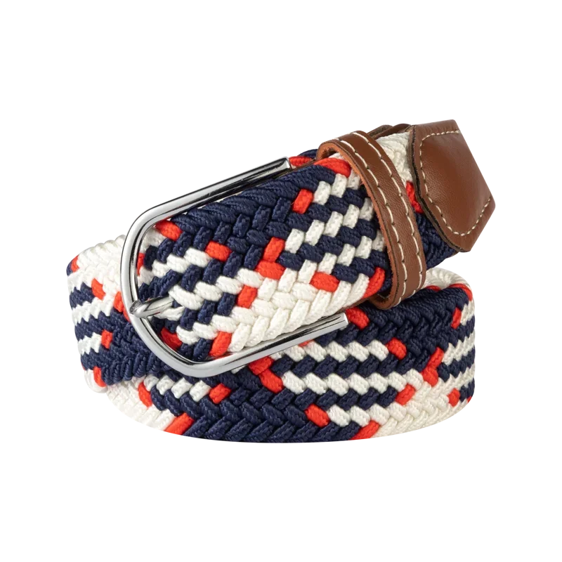 Damen Unisex Elastischer Flechtgürtel – Stretch Canvas Freizeitgürtel